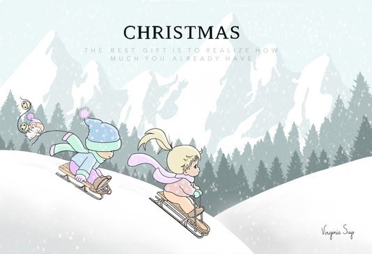 Christmascards - Sleigh ride
