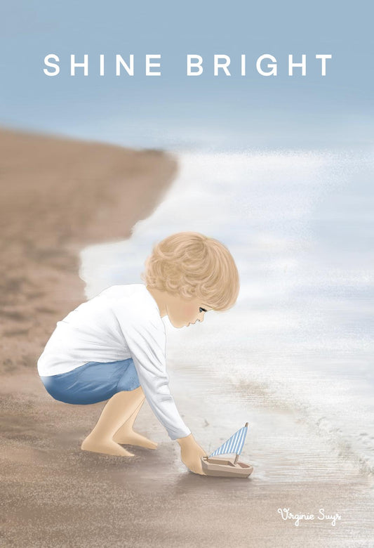 WK2402 Wishcard - shine bright - boy