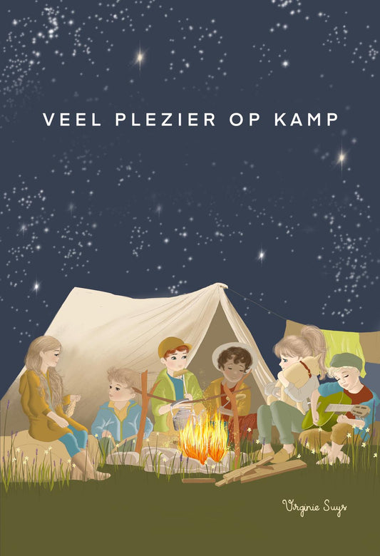 WK2405 Wishcard - veel plezier op kamp